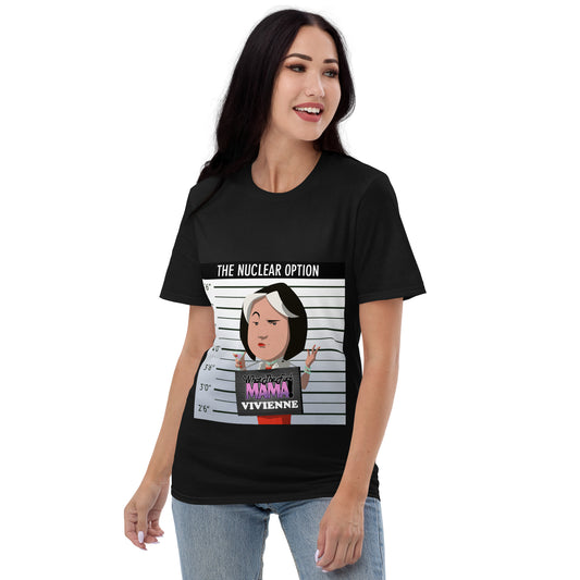 WTF Mama Vivienne Mugshot: Short-Sleeve T-Shirt