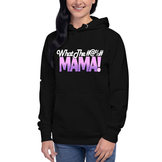 WTF Mama SFW Logo Front: Unisex Hoodie